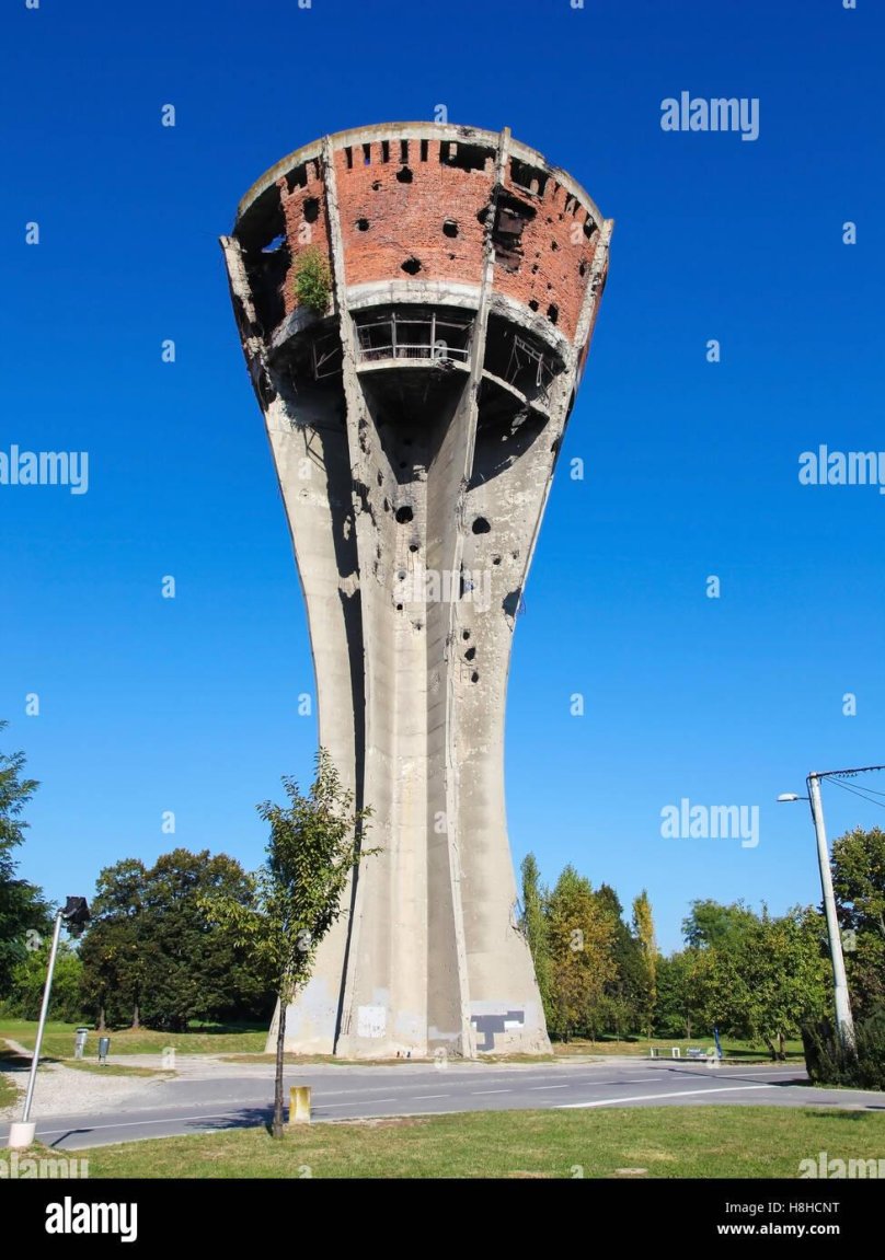 Водонапорная башня в Вуковаре