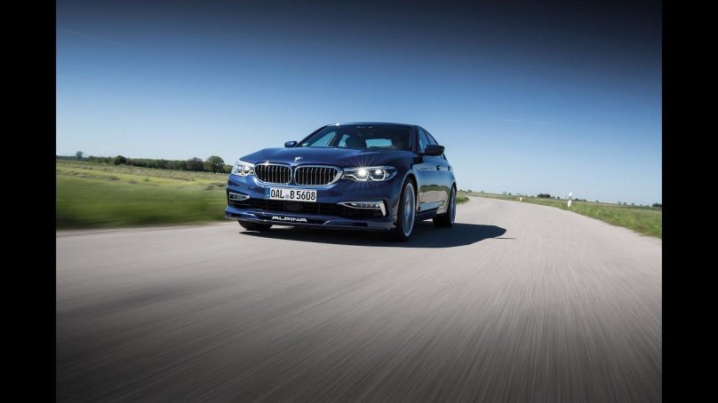 BMW b5 Альпина