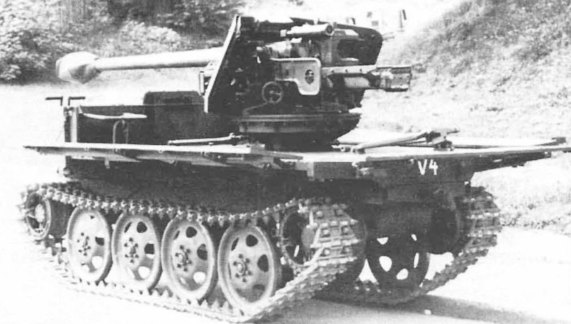 Немецкий гусеничный тягач rso