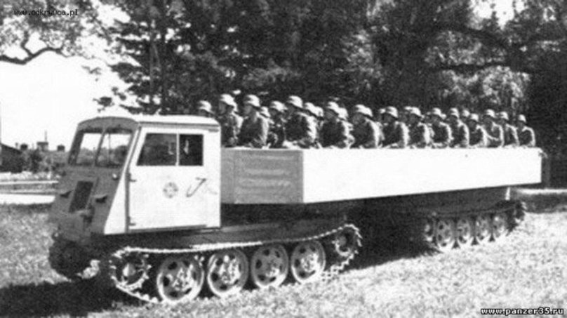 Гусеничный тягач rso