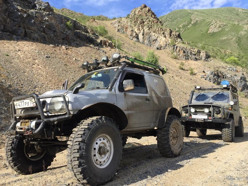 Suzuki Jimny 38 колеса