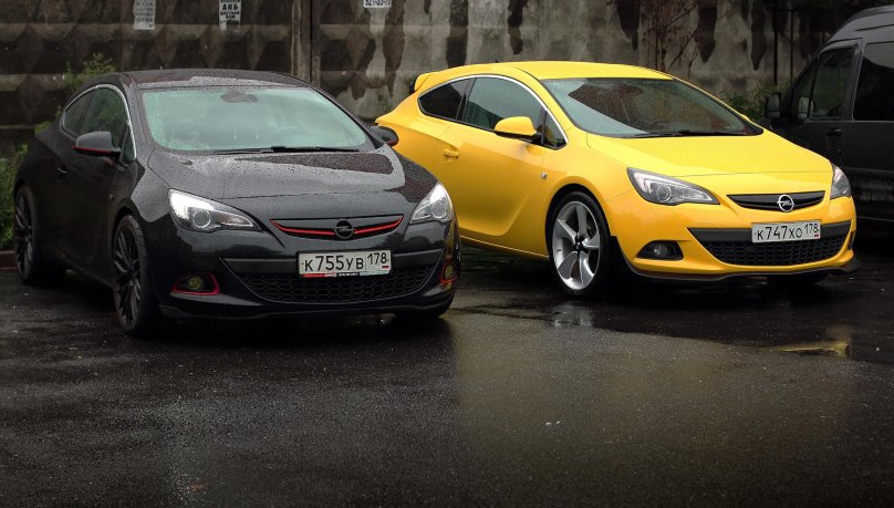 Opel Astra GTC Рестайлинг