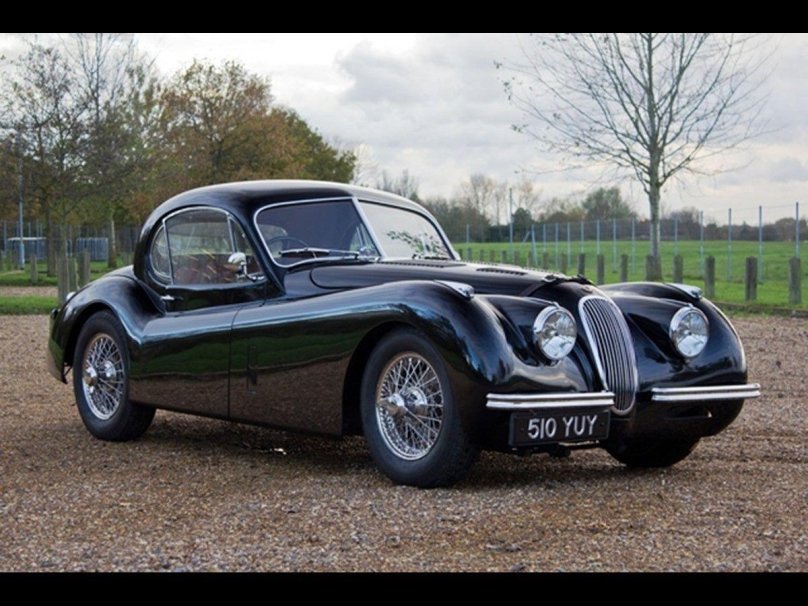 Ягуар машина купе Винтаж