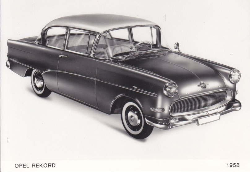 Opel Olympia Rekord 1953