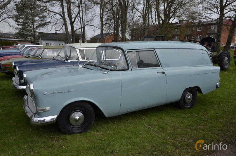 Opel Olimpia Rekord Caravan 1965года фото