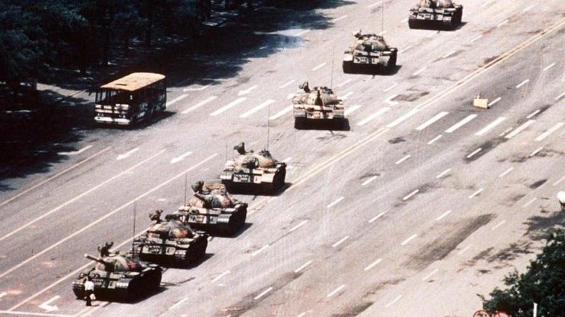 Площадь Тяньаньмэнь 1989