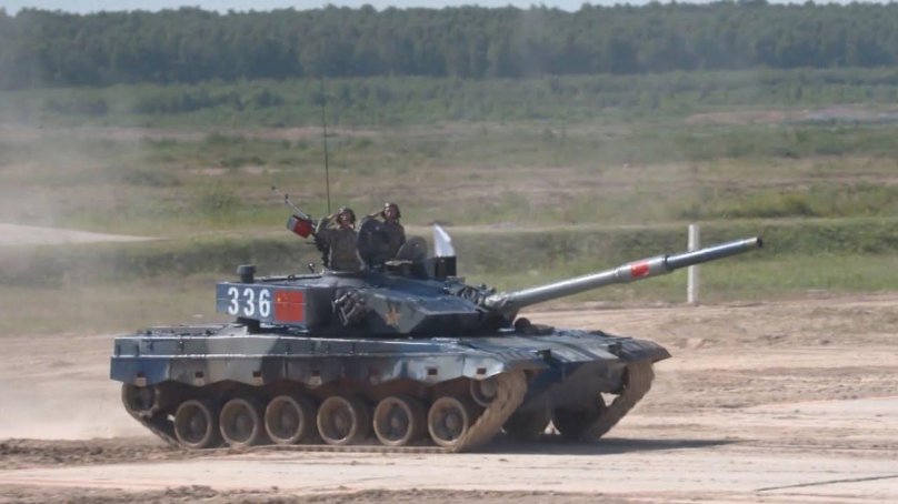 Танковый биатлон 2022 Китай