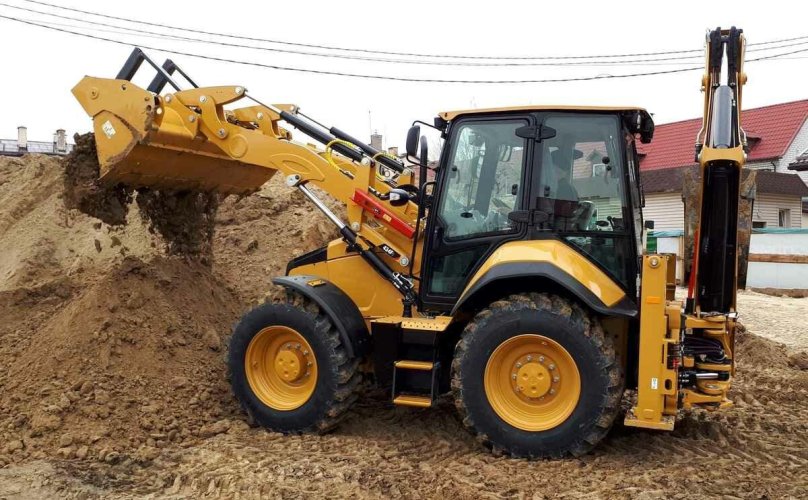 Экскаватор-погрузчик Caterpillar 434f2