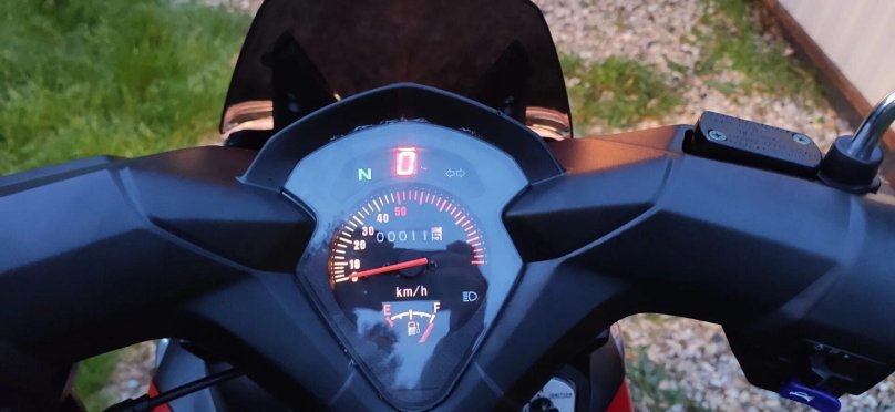 Indigo Storm 125 приборная панель