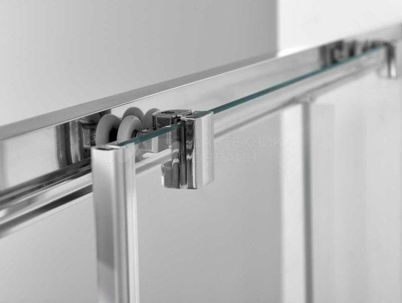 Душевая дверь Alpha VDS-3al2170mt, 1700, хром, стекло текстурное