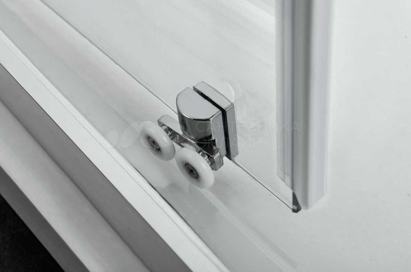 Душевой уголок Vincea Alpha 90х90 VSS-3al стекло текстурное, профиль хром