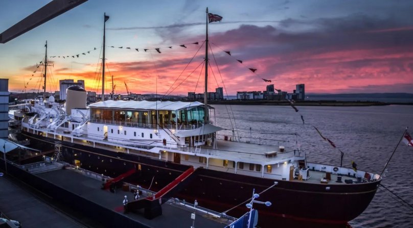 Эдинбург яхта Британия