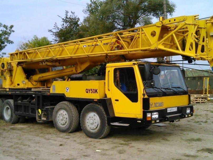 Автокран XCMG qy50k