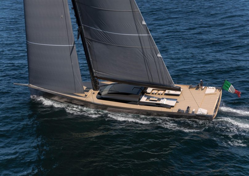 Парусные яхты Perini Navi