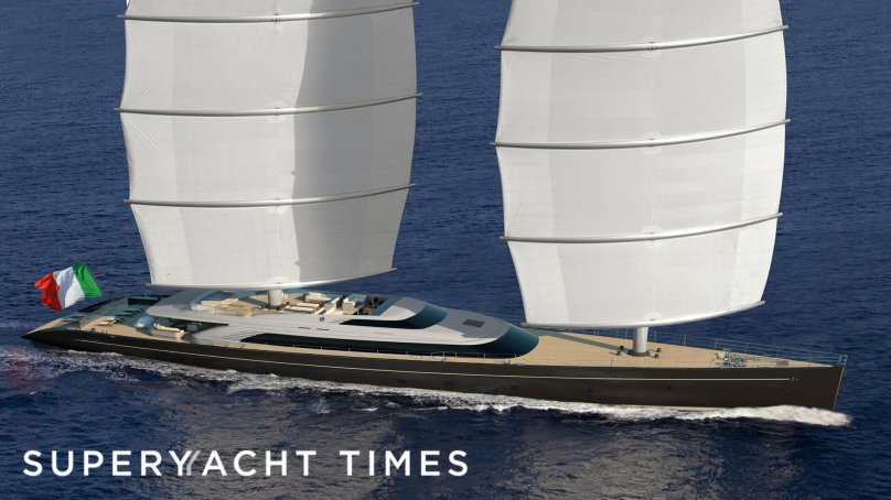 Perini Navi моторная яхта