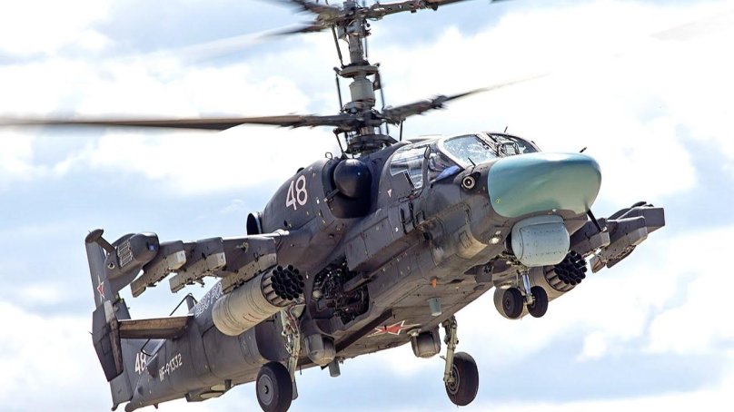 Вертолет ка-52 "Аллигатор"