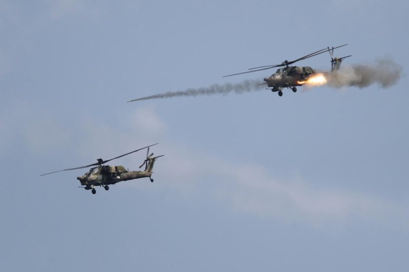 Вертолёт к-52 Аллигатор