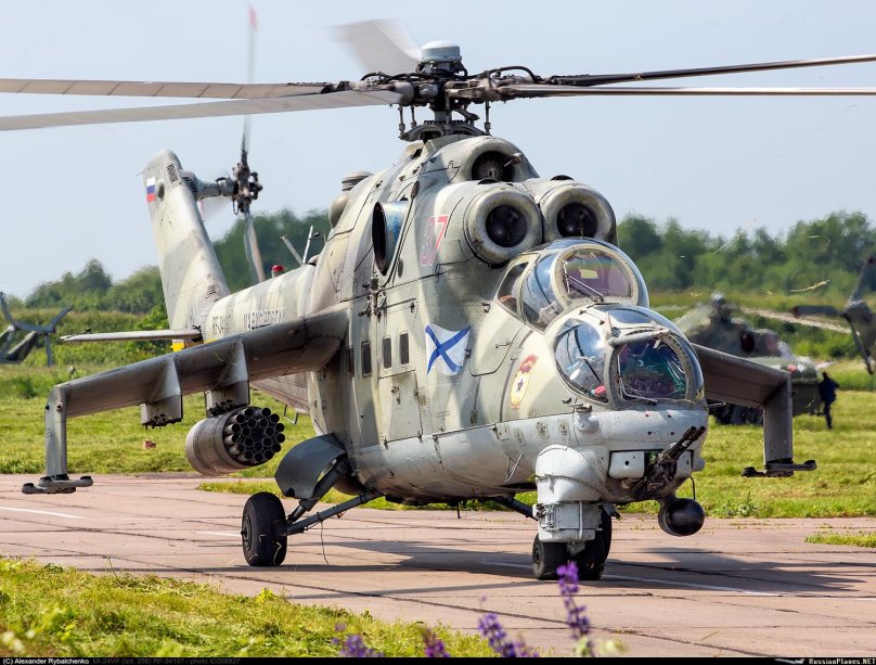 Ми-24 вертолёт ВМФ