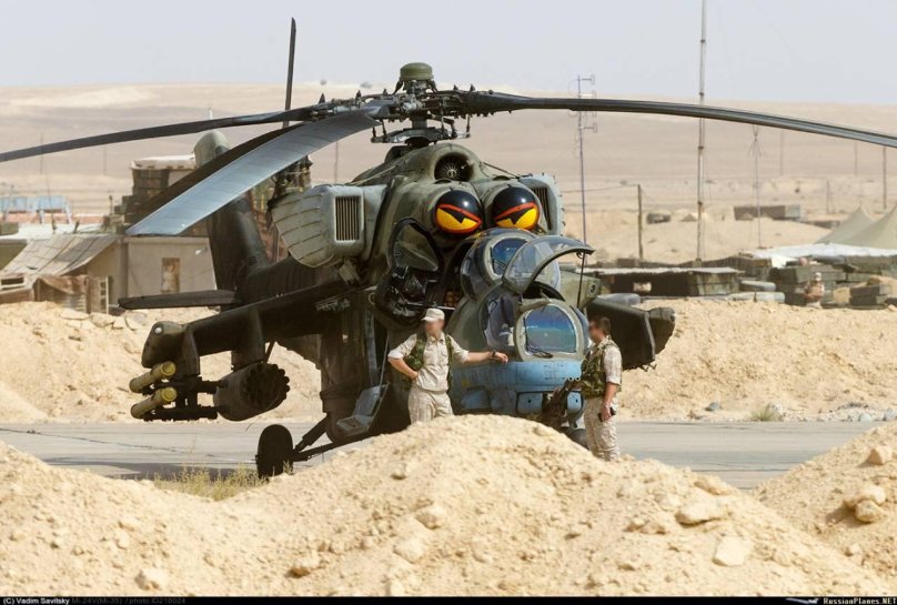 Ми-24 армейский ударный вертолёт