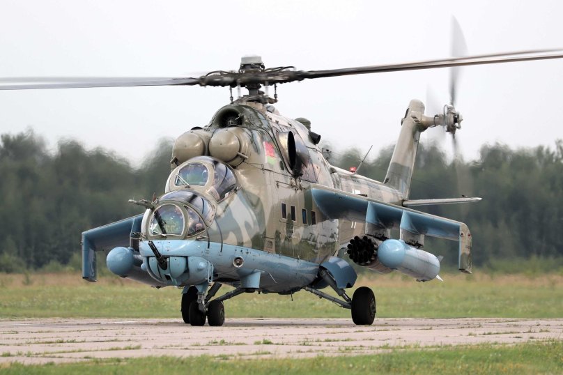 Ми 24 ВВС Беларуси