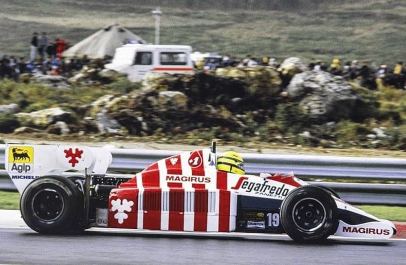 Toleman tg184 Senna 1984