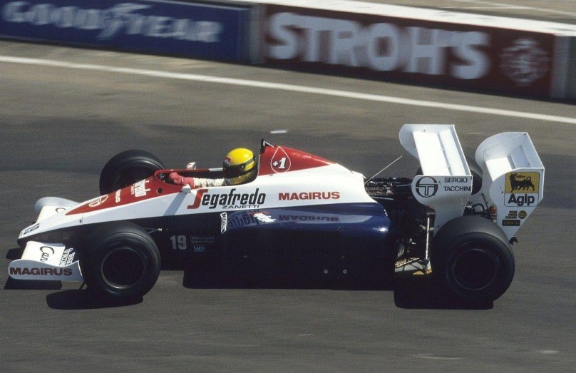 Айртон Сенна в Толеман