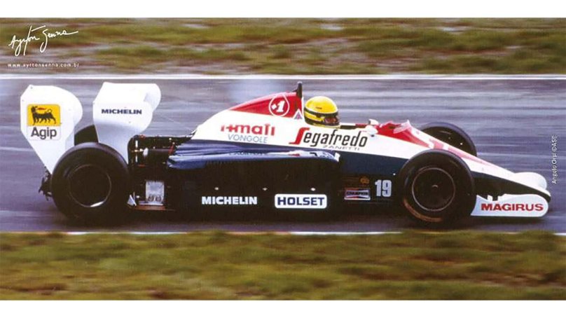 1984 Nurburgring Senna Lauda