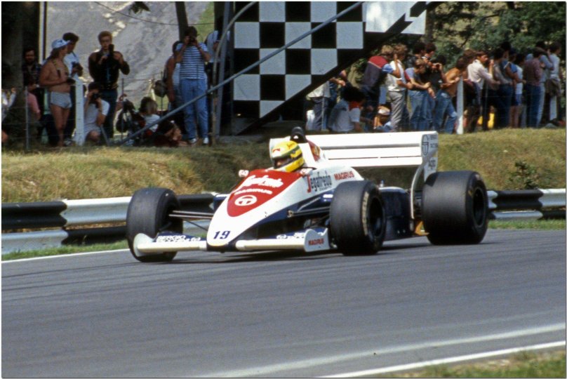 Айртон Сенна в Толеман