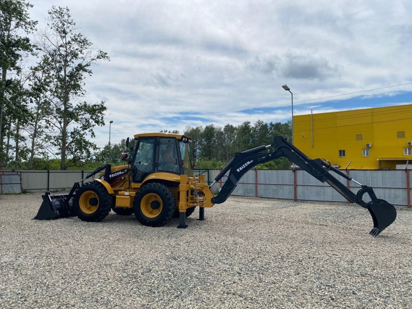 Бизон 888 экскаватор погрузчик