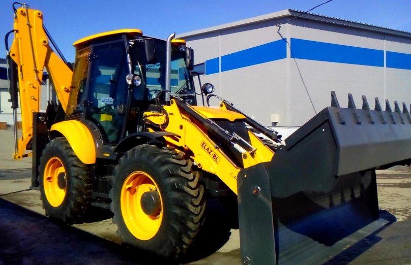 Экскаватор-погрузчик Elaz-BL 888