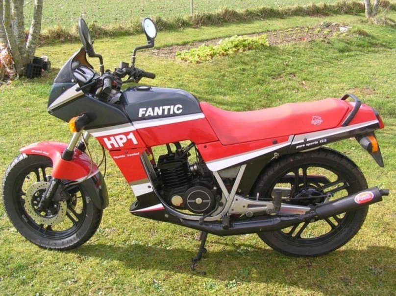 Fantic 125 мотоцикл