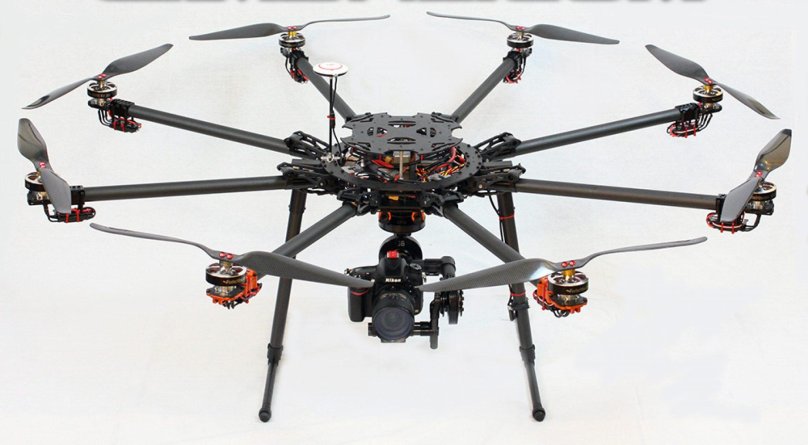 Коптер с 3 винтами