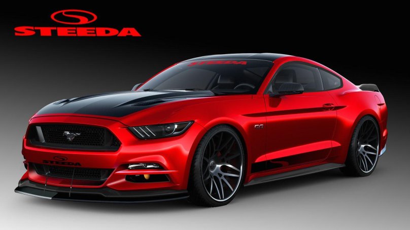 2010 Steeda Ford Mustang чёрный