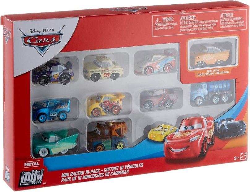 Набор машин Mattel cars Mini Racers