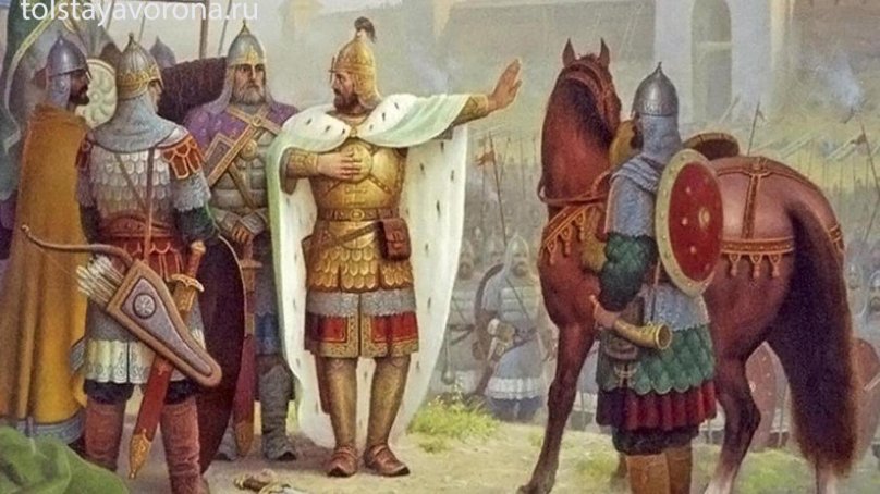 Юрий Долгорукий с дружиной