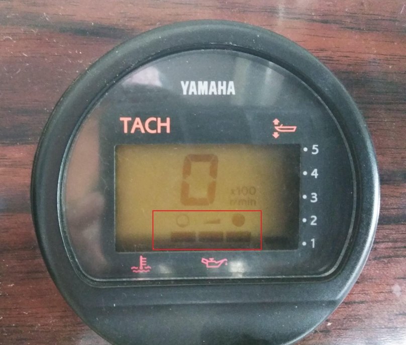 Тахометр 6yc Yamaha