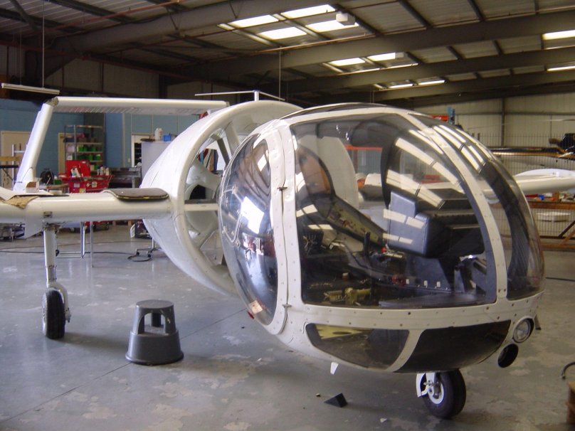 Круглый самолет