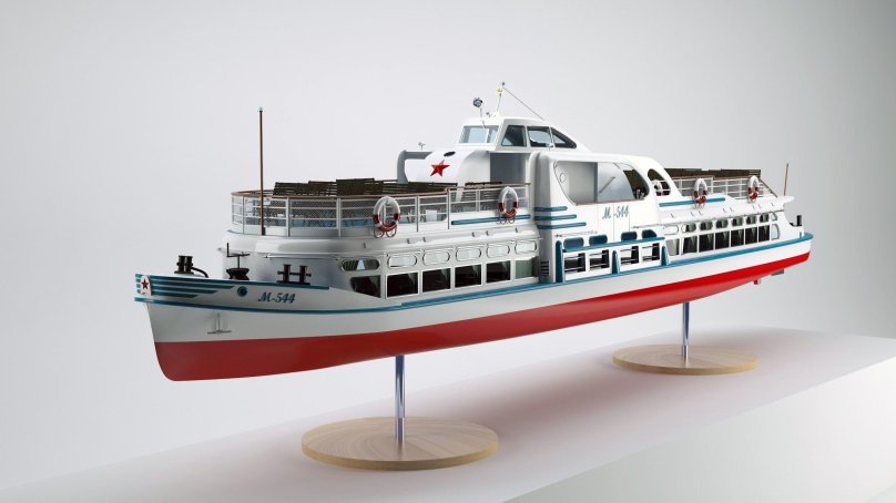 Речной теплоход проекта 544 Москвич