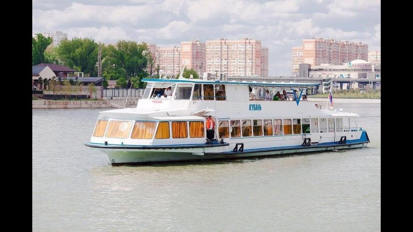 Теплоход Кубань в Краснодаре