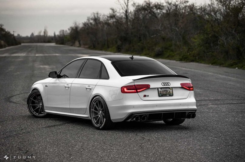 Audi a4 b8 White tuned
