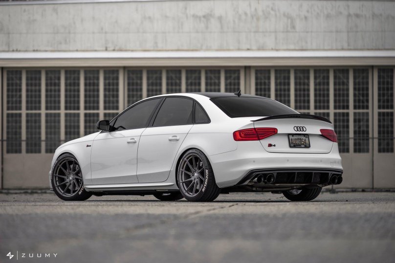 Audi a4 b8 White Tuning
