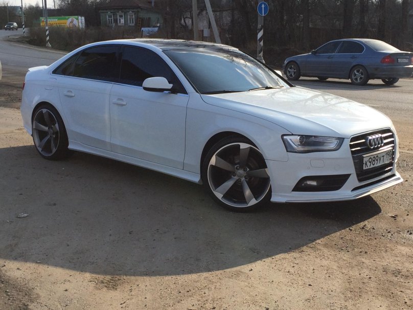 Audi a4 b8 роторы