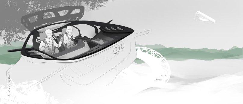 Внедорожник скетч