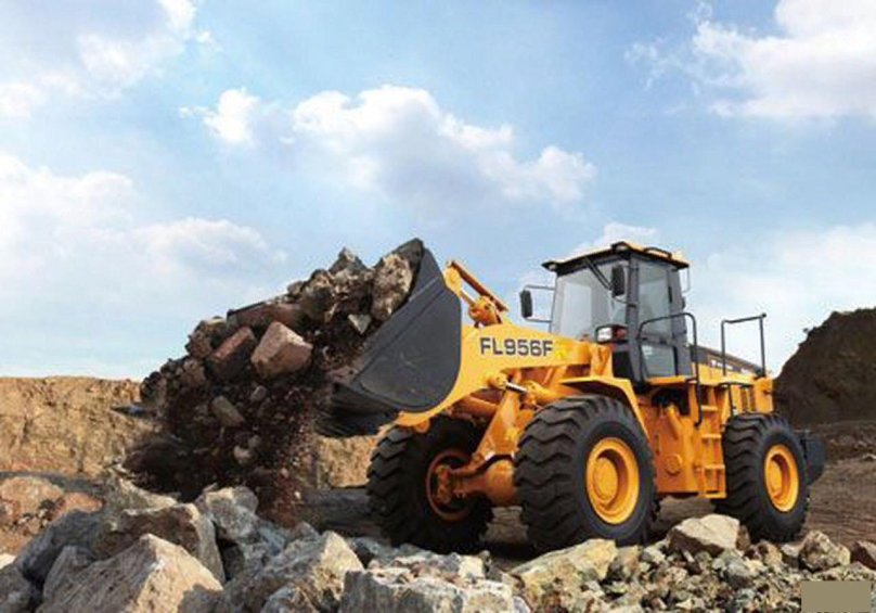 Фронтальный погрузчик foton fl956f