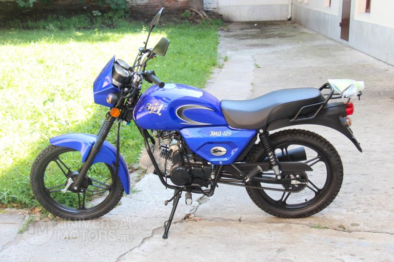 Мотоцикл ЗИД 125 синий