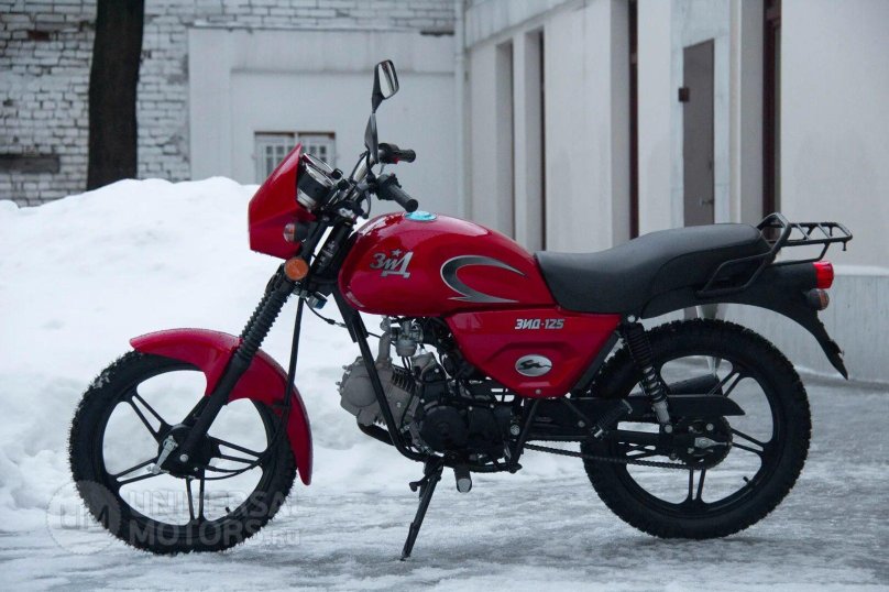 Мотоцикл ЗИД 125 красный