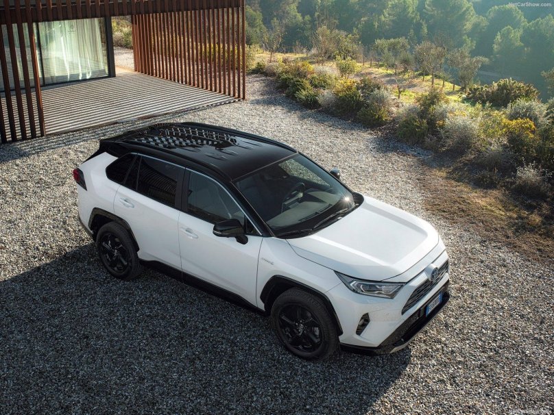 Toyota rav4 2021 белый
