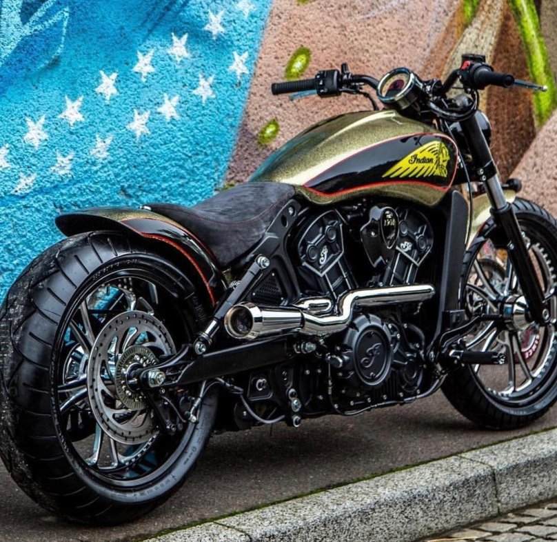 Индиан Скаут боббер