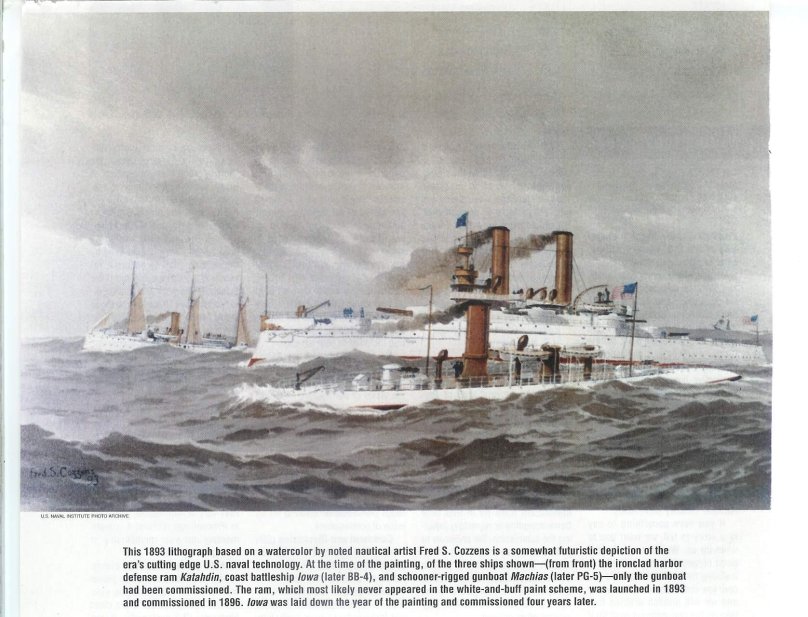 Броненосец USS Katahdin