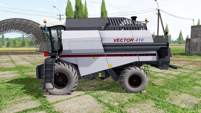 Комбайн вектор 410 с копнителем